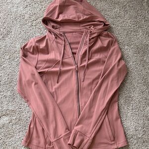 lululemon athletica Pink Hooded Zip-Up Top